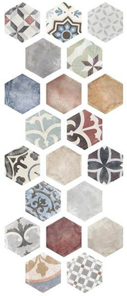 Керамогранит MARRAKECH Hexa (20 вариаций рис.)