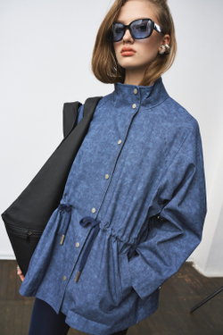 Жакет-парка 1286 голубой