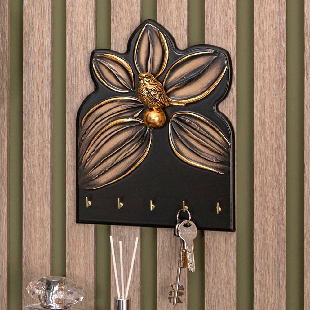 Полка-ключница Зарничка Блум Каштан Амбер