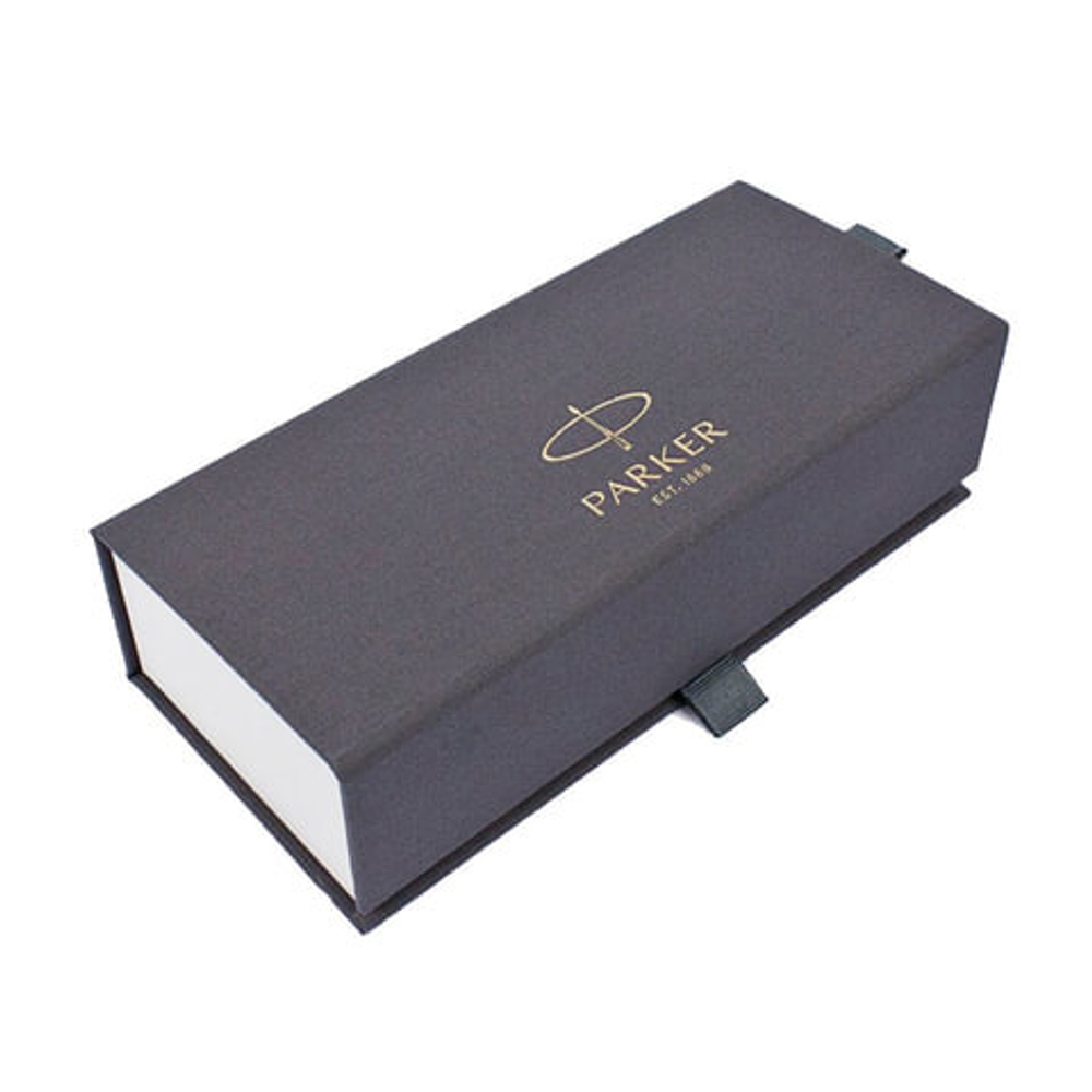 Ручка-роллер PARKER "Sonnet Core Matt Black GT", корпус черный матовый лак, позолоченные детали, черная, 1931518