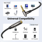 Кабель Audio 3.5mm - Audio 3.5mm, 3m. (удлинитель) UGREEN 20496