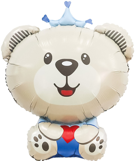 Шар (32''/81 см) Фигура, Принц, 1 шт. в уп.