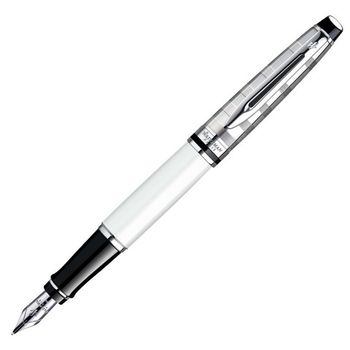 Перьевая ручка Waterman Expert 3 DeLuxe White CT перо F (S0952380)