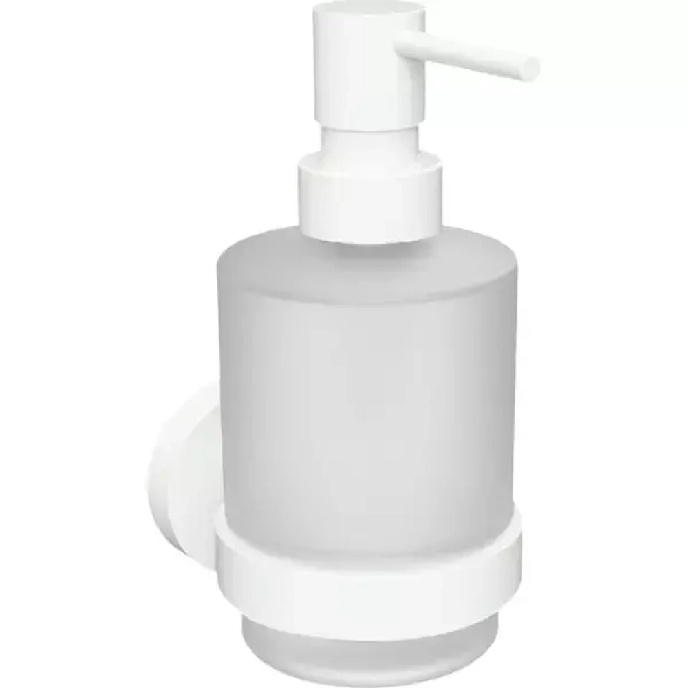 Настенный дозатор для жидкого мыла (стекло) white 104109104