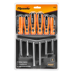 Набор отверток "Point", CrV, двухкомпонентные рукоятки, 6 шт, Sparta