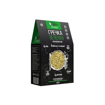 TopLife зеленая гречка, 300гр