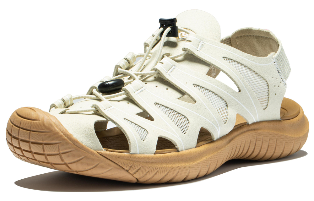 NORTHLAND PROFESSIONAL River Trekking Beach Shoes Slip Resistant And Breathable Sports Sandals Men"s White Brown