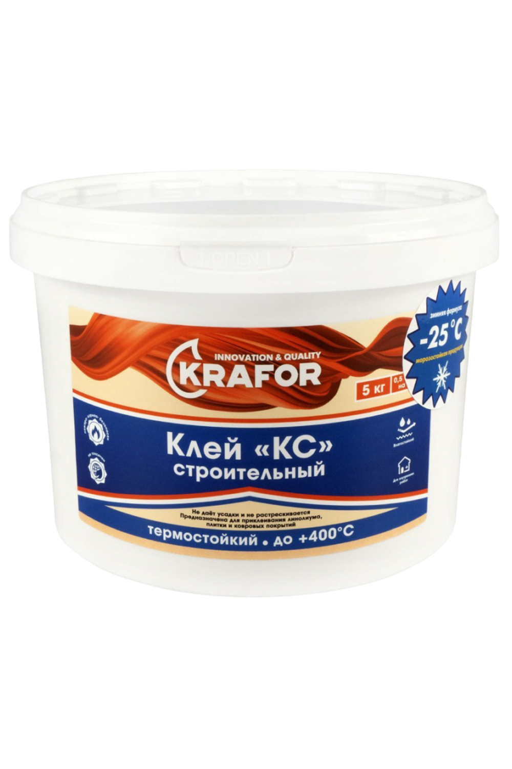 Клей "KRAFOR" универсальный КС 5кг