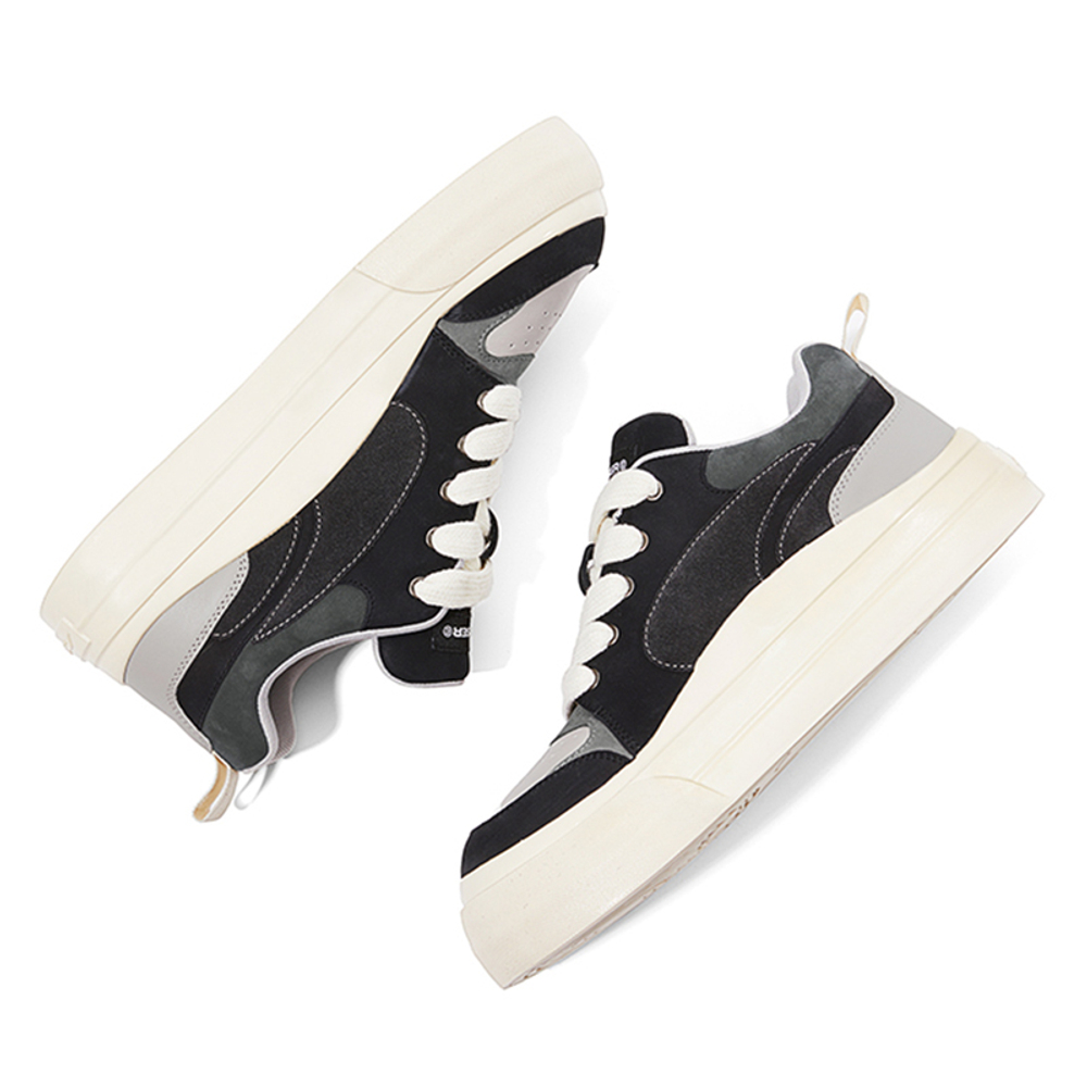 AUSISER Oasis People, Chinese Fashion Trend Oversized Skateboard Shoes Skateboard Shoes Unisex Black White