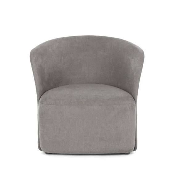 Полукресло Brighten Soft серое