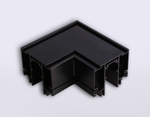 Коннектор угловой для шинопровода Magnetic 48V в натяжной потолок GL3392 BK черный