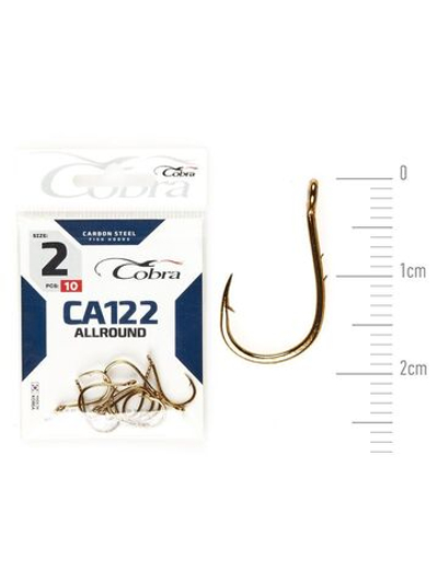 Крючки Cobra Allround OKIAMI серии CA122 размер 002 (упк.10шт.)