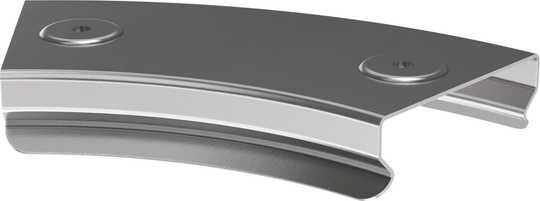 Крышка поворота плавного 45град (тип Г01) 100мм ESCA IEK