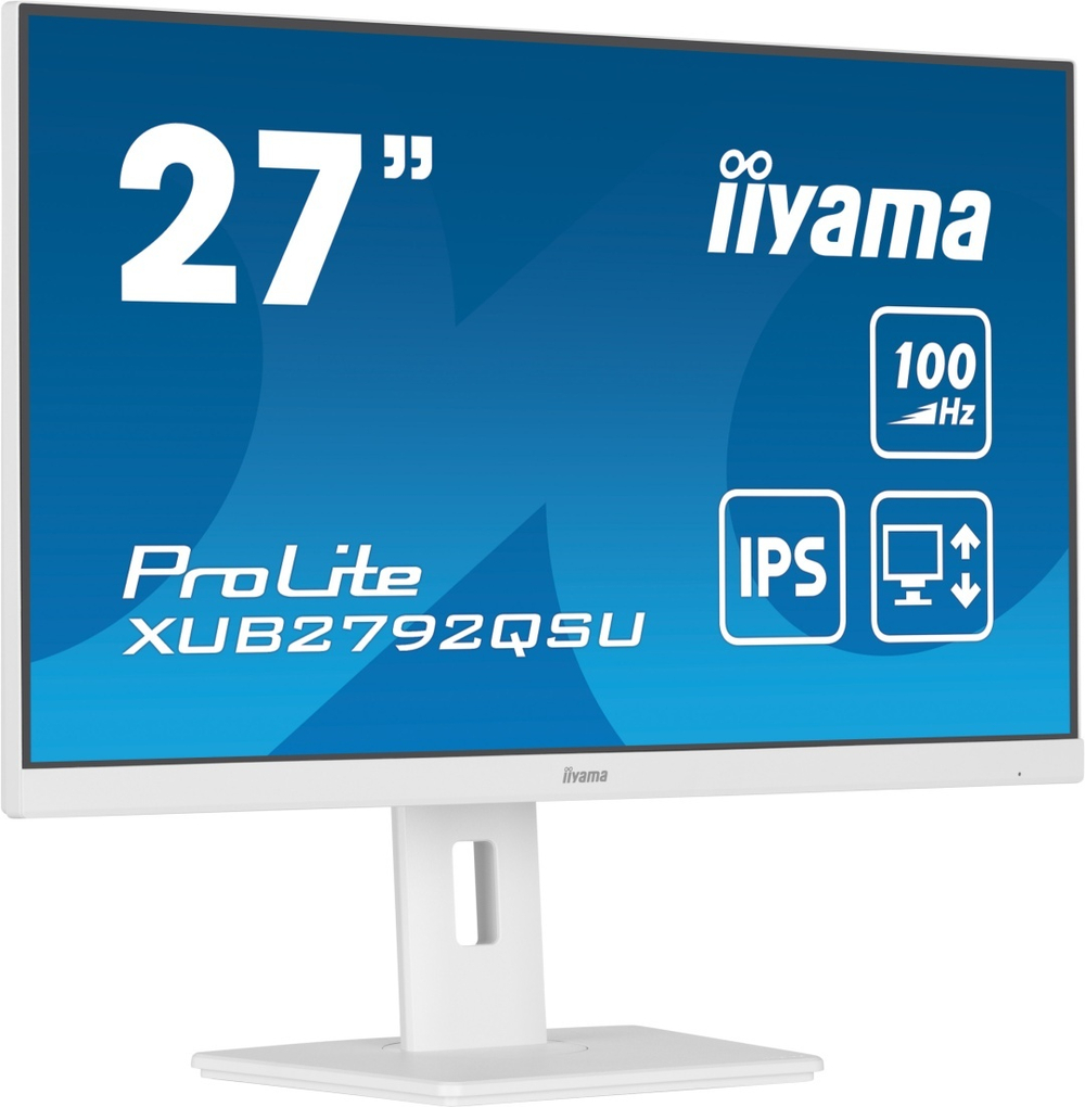Монитор 27" Iiyama XUB2792QSU-W6 белый