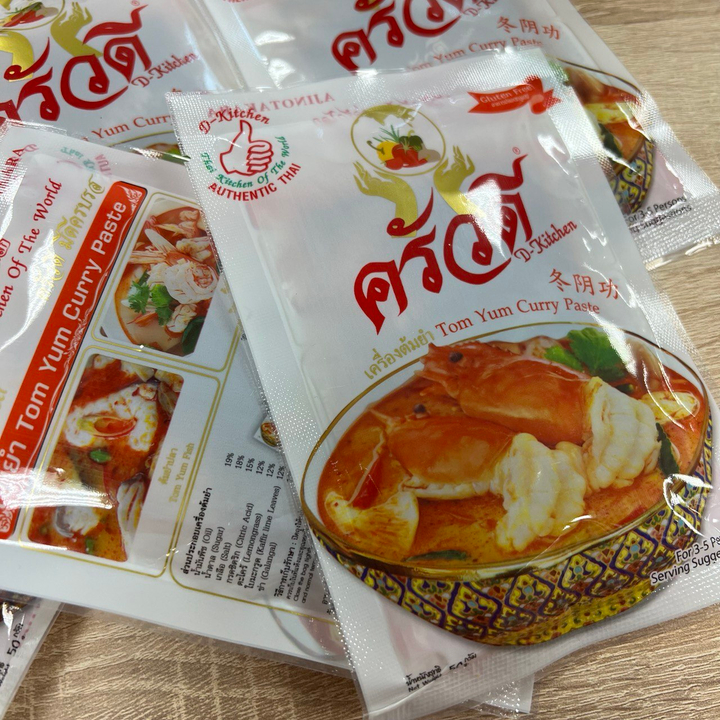 Паста Карри Том Ям D-Kitchen Tom Yum Curry Paste 50 г