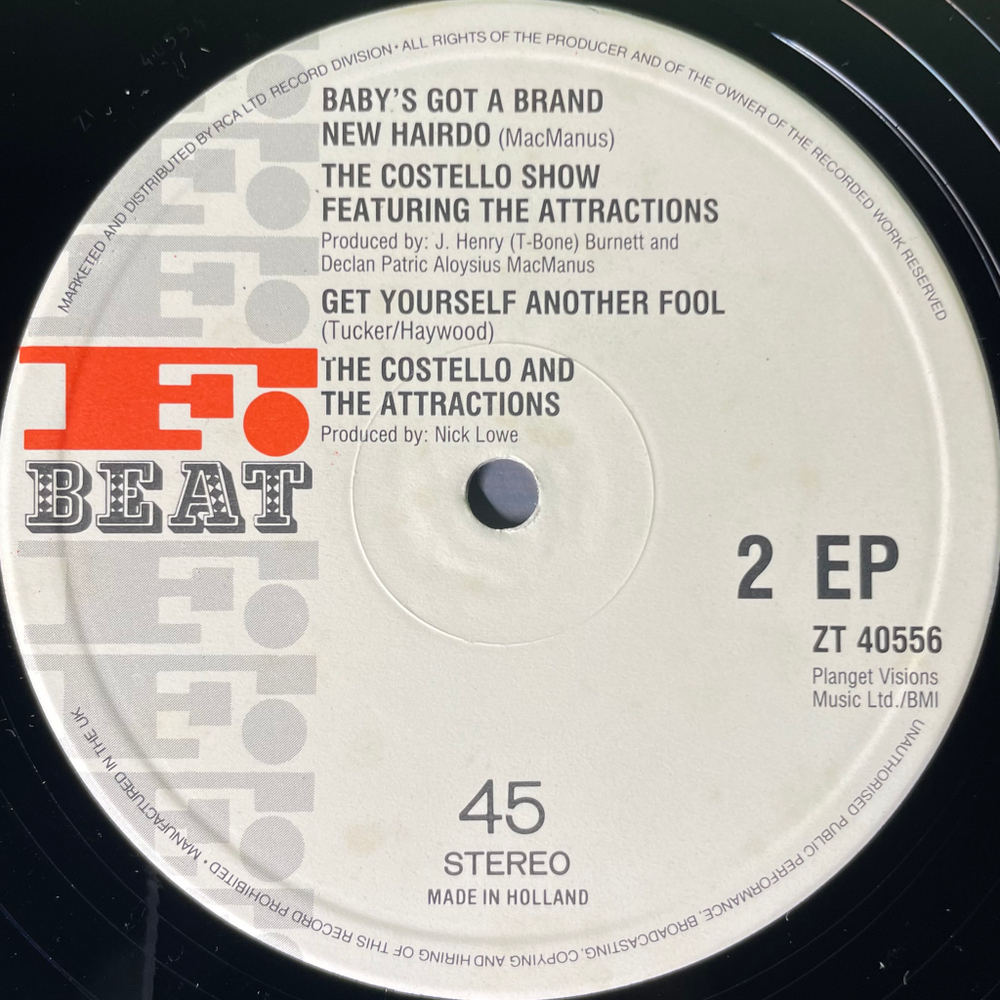 The Costello Show ‎– Don't Let Me Be Misunderstood (Голландия 1986г.) 12", 45 RPM
