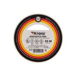 Изолента ПВХ 0,13х19мм, 25м, белая KRANZ