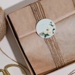 Набор наклеек "Цветочная рамка" (6 шт)