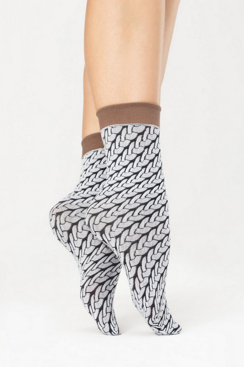 1136/G CUTE KNIT 40 DEN Носки женские FIORE