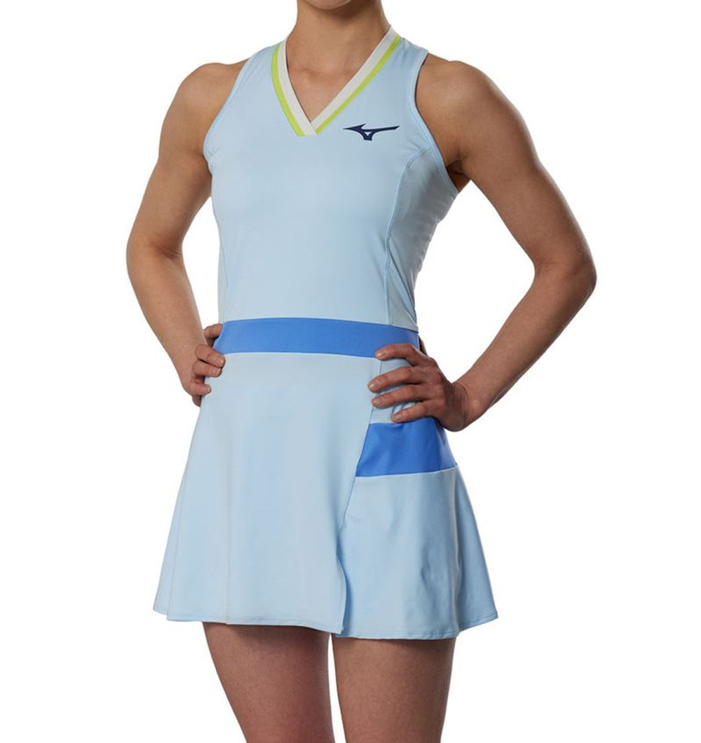 Теннисное платье Mizuno Stargazer - ice water