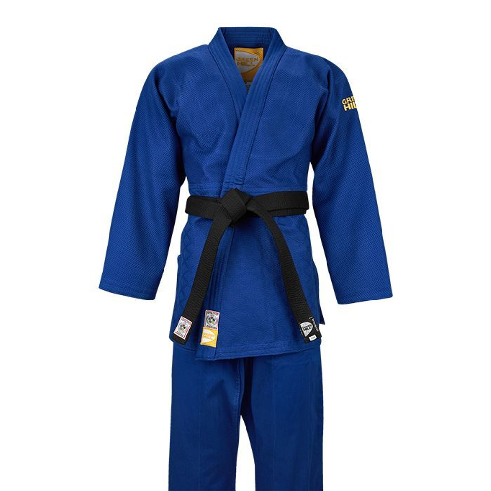 JSPT-10362 Кимоно дзюдо PROFESSIONAL GOLD IJF APPROVED синее