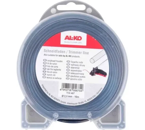 ЗИП4 Корд триммер (леска) 2,4мм 15м AL-KO круглый