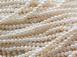 Жемчуг круглый 4мм, 3А