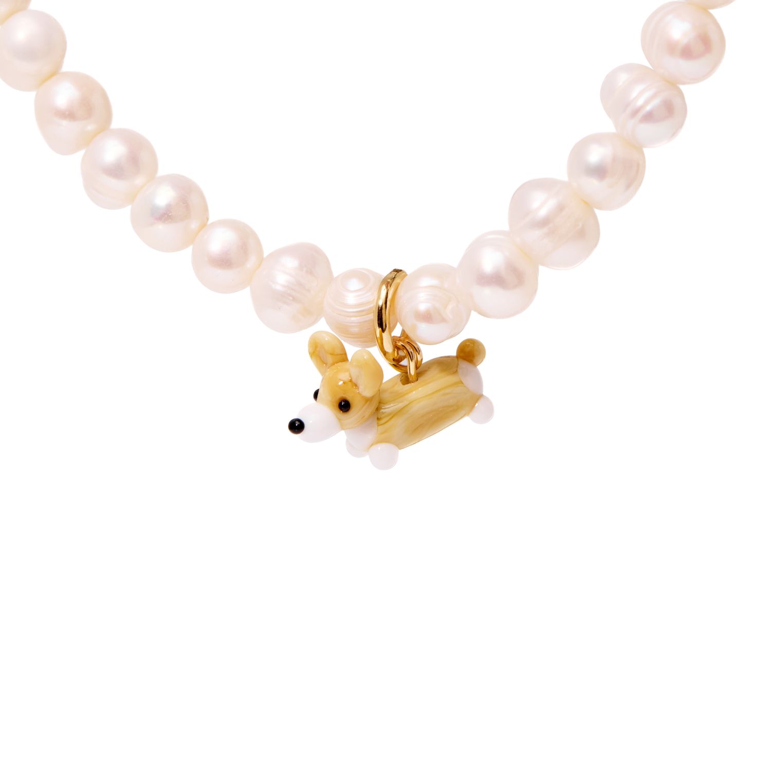Колье Favorite Fluffy Pearl Necklace - Dog