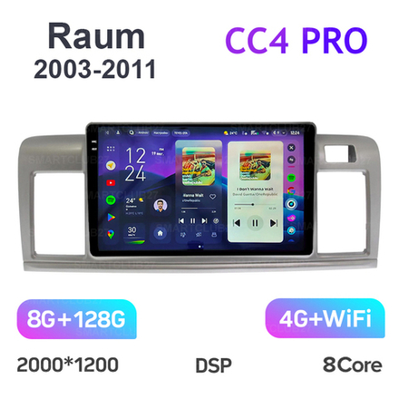 Teyes CC4 Pro 9" для Toyota Raum 2003-2011