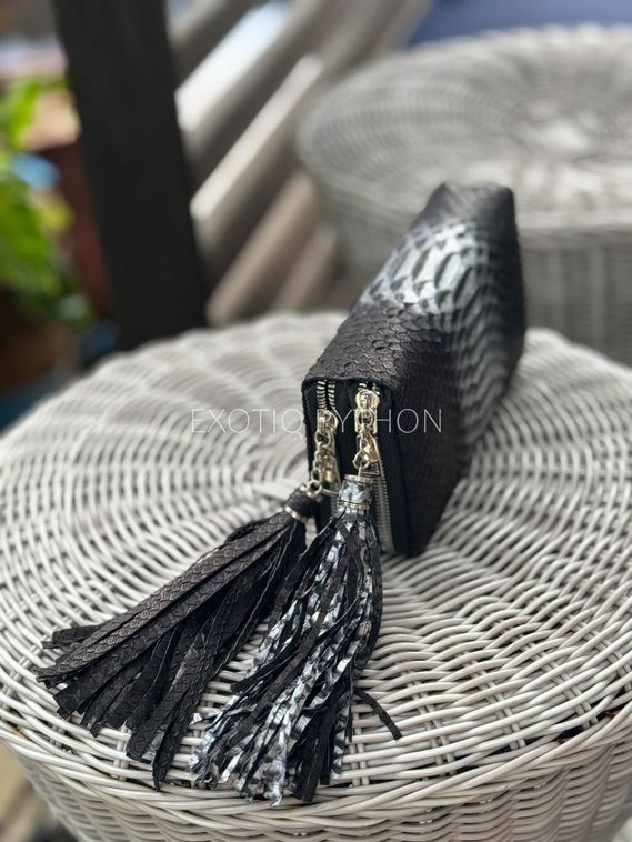 Кошелёк из натуральной кожи питона WA-259