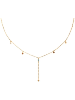 Колье Mana серебро 925 пробы покрытое золотом