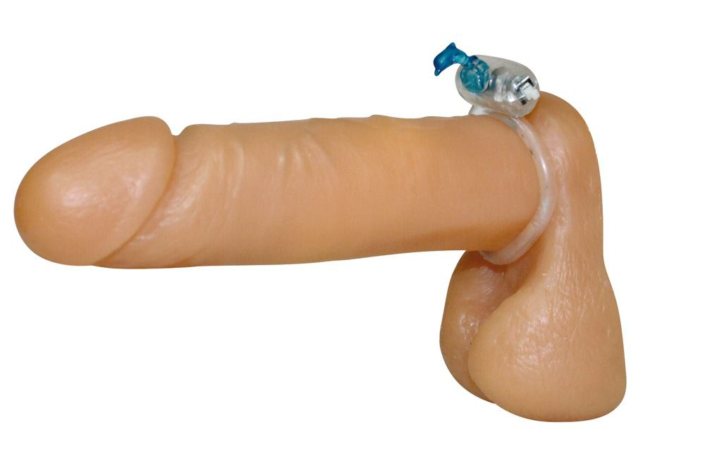 Виброкольцо Little Dolphin (Цвет: прозрачный)