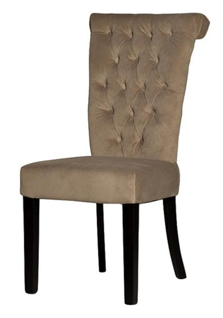 PJC597-J631 Стул велюр бежево-серый 98*47*53см