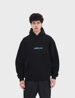 Худи ZNY CLOUD LOGO SS22 Черный