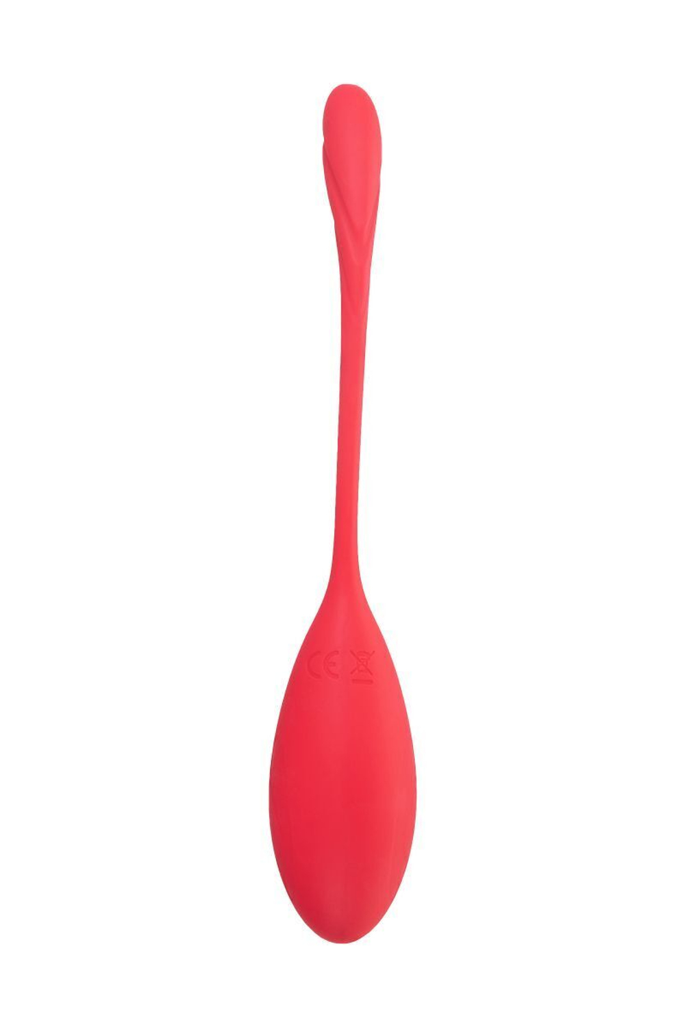 Красное виброяйцо Alina (Цвет: красный)