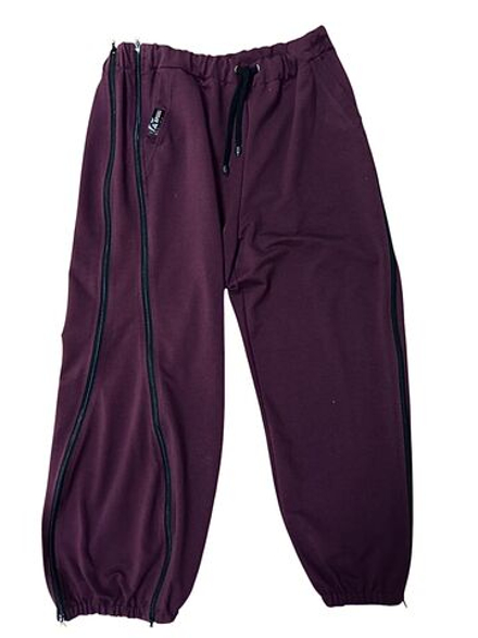 Брюки ортопедические с расширением на голени. Размер 7XL (62-64). Цвет МАРСАЛА