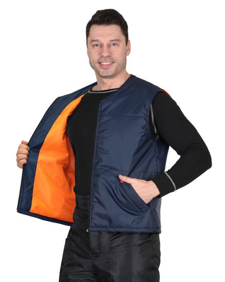 Жилет утепленный "Сириус-Беркут" (синий)