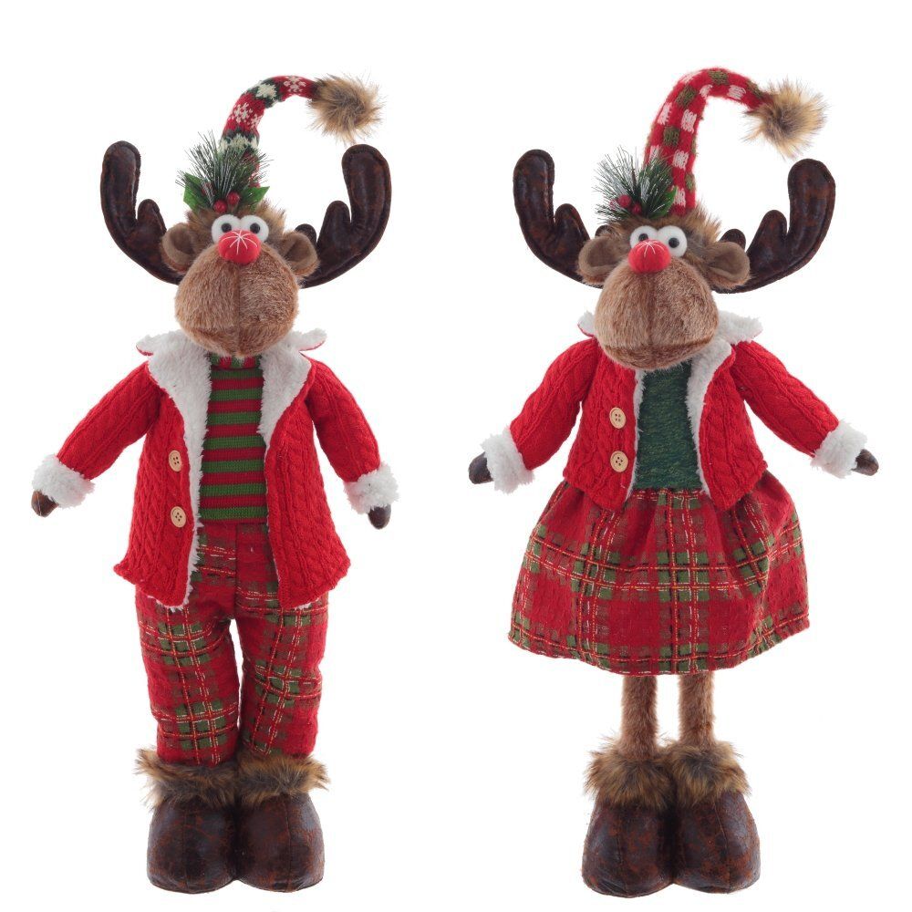 GAEM Игрушка набивная "Олень", L27 W16 H76/42 см, 2в.