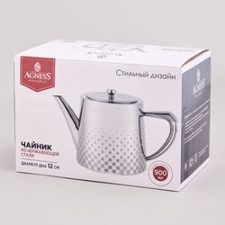 ЧАЙНИК AGNESS, 900 МЛ