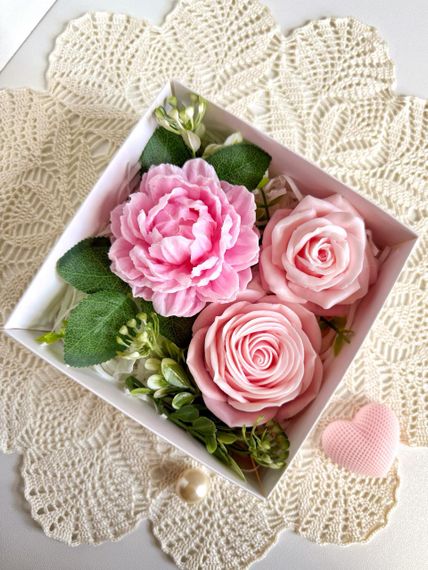 Sabundan 3 ədəd gül dəsti 2