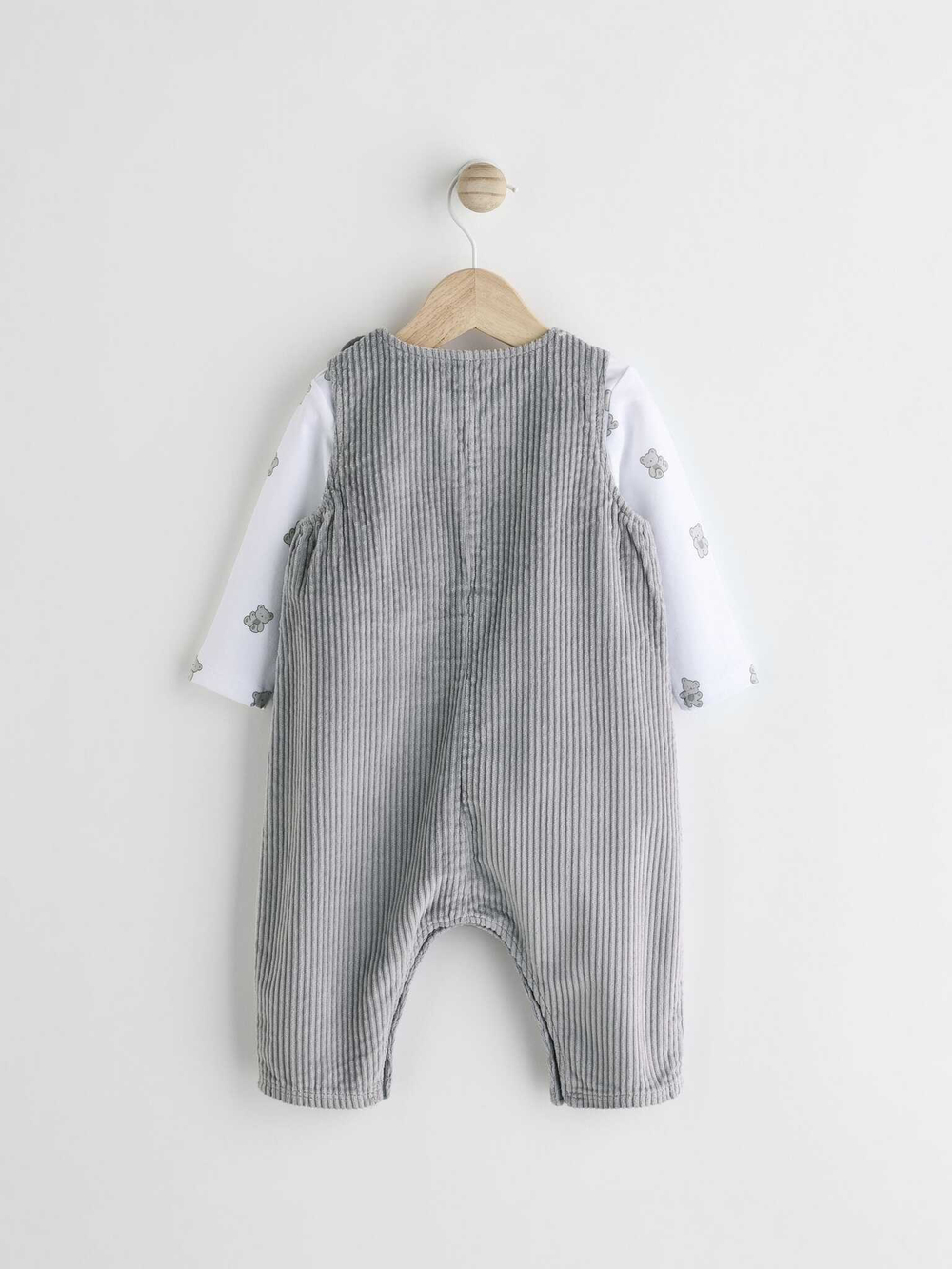 Боди и комбинезон в комплекте для малышей Next Q96-680, Светло-серый