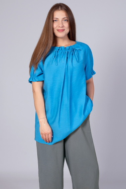 Туника 4020зп, голубой #31Г204020зп
