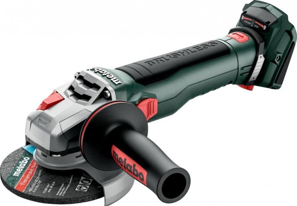 Угловая шлифмашина аккумуляторная METABO WB 18 LTX BL125  без АКБ и З/У бесщеточная 613054850
