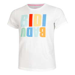 Мужское теннисное поло BIDI BADU Paris Chill T-Shirt Men - White, Multicoloured