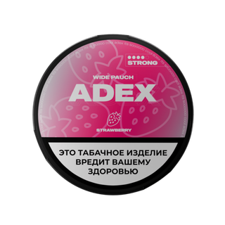 Жевательный табак Adex Strong Wide - Strawberry 12г