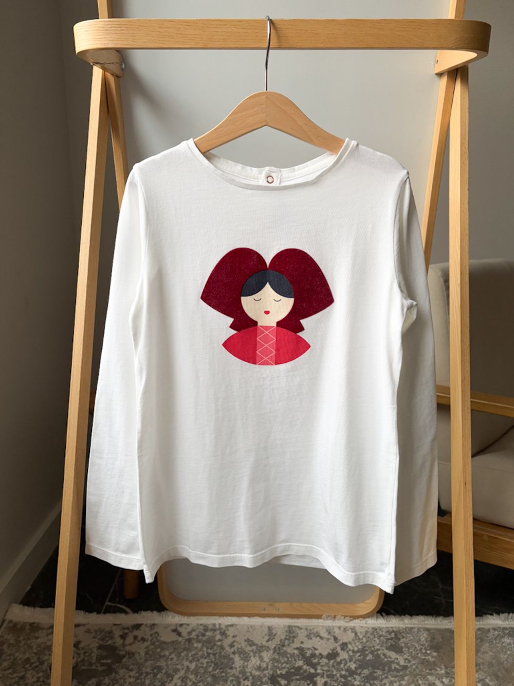 Хлопковый лонгслив Jacadi, 140