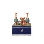 Подарочный набор иранский сувениров фирузе куби (бирюза) 4 предмета 240320264 Иран