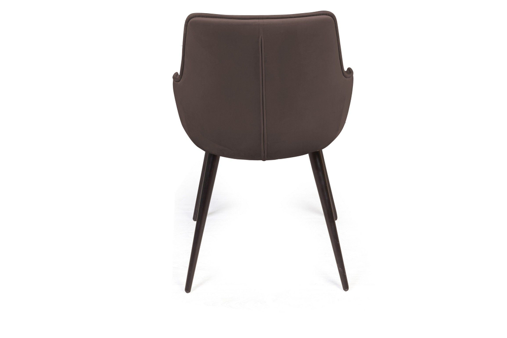 Стул Capri  поворотный 360 градусов, бархат антрацит 14 / опора конус