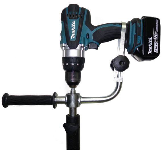 Адаптер FASTBUR для шнеков ТОНАР MOTOSHTORM, ELECTROSHTORM, ледобуров ТОРНАДО М2, БУРАН с подшипниками и держателем шуруповерта Ø20 мм доп