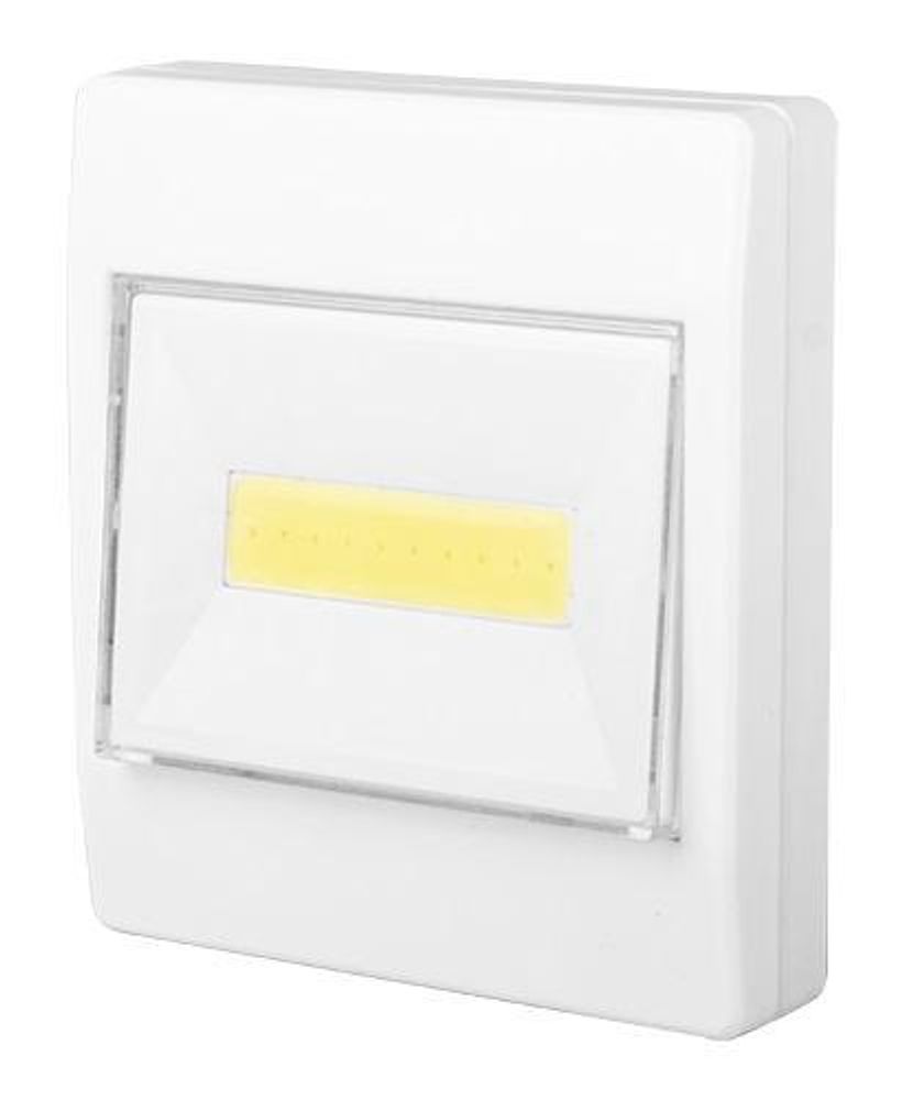 Фонарь-светильник TS3-L2W COB 2Вт 150лм беспроводной стилизованный под клавишн. выключатель 3хAAA (не в компл.) бел. JazzWay 5023345 Фонарь-светильник TS3-L2W COB 2Вт 150лм беспроводной стилизованный под клавишн. выключатель 3хAAA (не в компл.) бел. JazzWay 5023345